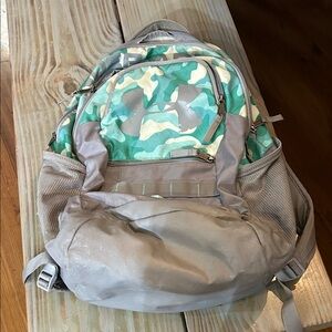 Under Armour Gray and Teal Backpack